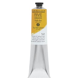 Sennelier Rive Gauche Artists Oil Color -  Camdium Yellow Deep Hue, 200 ml