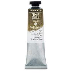 Sennelier Rive Gauche Artists Oil Color - Burnt Umber, 40 ml