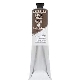Sennelier Rive Gauche Artists Oil Color - Burnt Umber, 200 ml