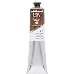 Sennelier Rive Gauche Artists Oil Color - Van Dyck Brown, 200 ml