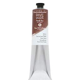 Sennelier Rive Gauche Artists Oil Color - Burnt Sienna, 200 ml
