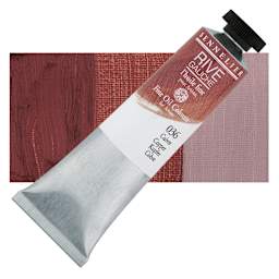 Sennelier Rive Gauche Artists Oil Color - Copper, 40 ml tube and swatch