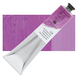 Sennelier Rive Gauche Artists Oil Color - Quinacridone Pink, 200 ml tube and swatch