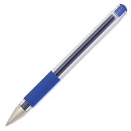 Uni-Ball Signo DX Gel Pen - Blue, cap off
