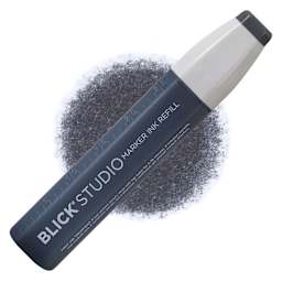 Blick Studio Marker Refill - Basic Gray 5, 082, swatch and refill