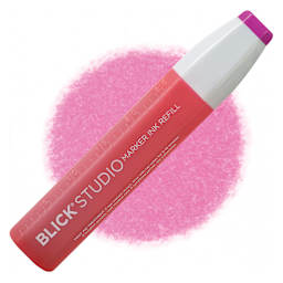 Blick Studio Marker Refill - Magenta, 077, swatch and refill
