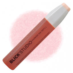 Blick Studio Marker Refill - Peach Blush, 079, swatch and refill
