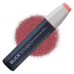 Blick Studio Marker Refill - Wine, 012, swatch and refill