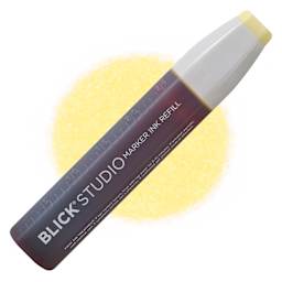 Blick Studio Marker Refill - Butter Cream, 096, swatch and refill