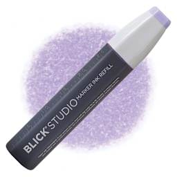 Blick Studio Marker Refill - Lilac, 040, swatch and refill
