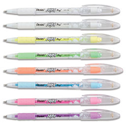Pentel Milky Pop Pens - Set of 8, Assorted Colors, laid out