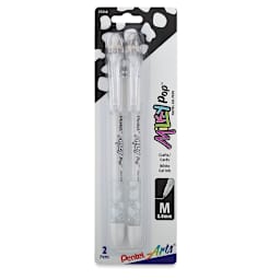 Pentel Milky Pop Pens - Pkg of 2, White, front of the packaging