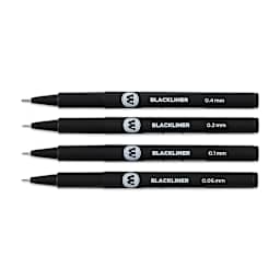 Molotow Blackliner Pens and Sets - Assorted Sizes
