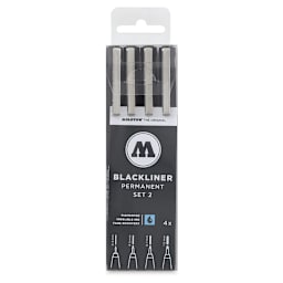 Molotow Blackliner - Set 2, Set of 4