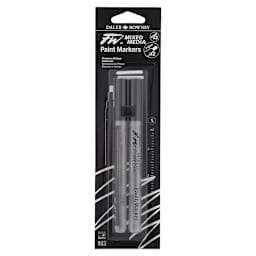 Daler-Rowney FW Empty Mixed Media Markers - Round Nib, Small Barrel, 1-2 mm, #103, Pkg of 2