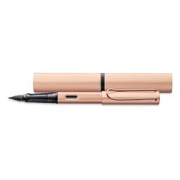 Lamy Lx Fountain Pen - Rose Gold (Shown with case)