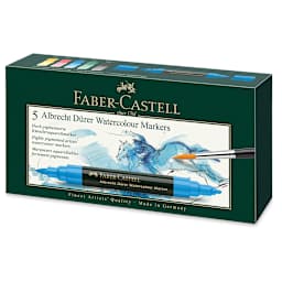 Watercolor Markers, Set of 5  Outside of Package