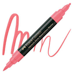 Faber-Castell Albrecht Dürer Watercolor Marker - Pale Geranium Lake 121 marker and swatch