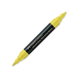Faber-Castell Albrecht Dürer Watercolor Markers - Cadmium Yellow 107 (caps off)