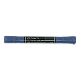 Faber-Castell Albrecht Dürer Watercolor Marker - Indanthrene Blue 247 with caps on