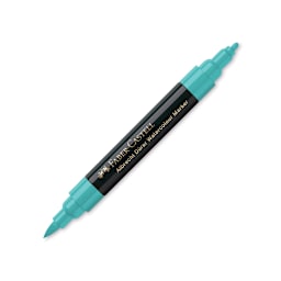 Faber-Castell Albrecht Dürer Watercolor Markers - Cobalt Green 156 (caps off)