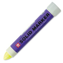 Sakura Solid Markers - Angled view of Yellow Marker