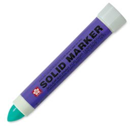 Sakura Solid Paint Markers - Angled view of Green Marker