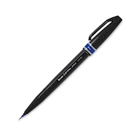 Pentel Arts Micro Brush Tip Sign Pen - Blue