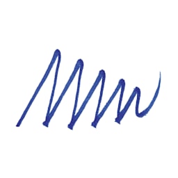 Pentel Arts Micro Brush Tip Sign Pen - Blue swatch