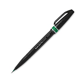 Pentel Arts Micro Brush Tip Sign Pen - Green