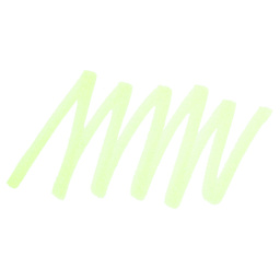 Zebra Mildliner Double Ended Brush Pen - Yellow, swatch