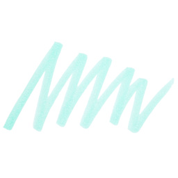 Zebra Mildliner Double Ended Brush Pen - Blue Green, swatch