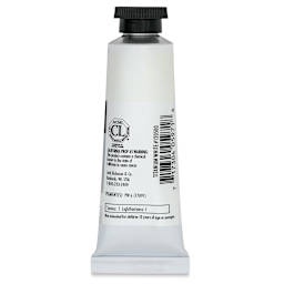 Richeson Casein Paint the Shiva Series - Titanium White, 37 ml tube back