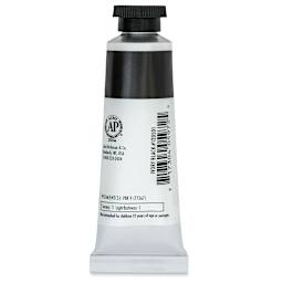 Richeson Casein Paint the Shiva Series - Ivory Black, 37 ml tube back
