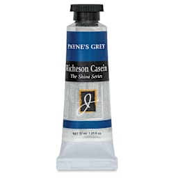 Richeson Casein Paint the Shiva Series - Payne's Gray, 37 ml tube