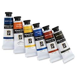 Richeson Casein Paint The Shiva Series - Components of Underpainting Set of 6 colors