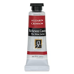 Richeson Casein Paint the Shiva Series - Alizarin Crimson, 37 ml Tube