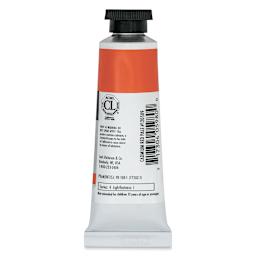 Richeson Casein Paint the Shiva Series - Cadmium Red Pale, 37 ml Tube back