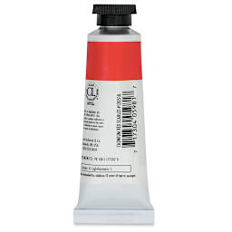 Richeson Casein Paint the Shiva Series - Cadmium Red Scarlet, 37 ml Tube back