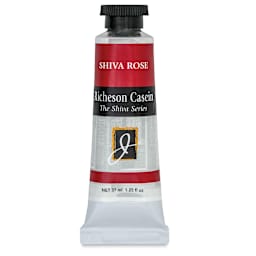 Richeson Casein Paint the Shiva Series - Shiva Rose, 37 ml tube