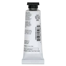 Richeson Casein Paint the Shiva Series - Cadmium Orange, 37 ml tube back
