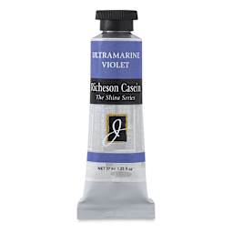 Richeson Casein Paint the Shiva Series - Ultramarine Violet, 37 ml tube
