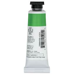 Richeson Casein Paint the Shiva Series - Cadmium Green, 37 ml tube back