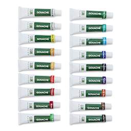 Art Advantage Gouache - Assorted Colors, Set of 18, 12 ml, Tubes (Out of packaging)