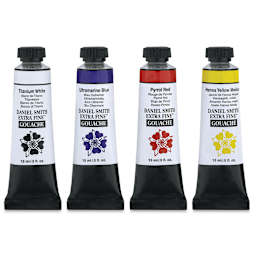 Daniel Smith Extra Fine Gouache - Primary Mixing Colors, Set of 4