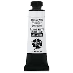 Daniel Smith Extra Fine Gouache - Titanium White, 15 ml Tube