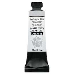 Daniel Smith Extra Fine Gouache - Pearlescent White, 15 ml Tube