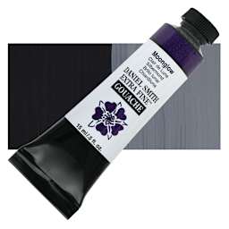 Daniel Smith Extra Fine Gouache - Moonglow, 15 ml Tube and swatch