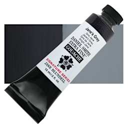 Daniel Smith Extra Fine Gouache - Jane's Grey, 15 ml tube and swatch