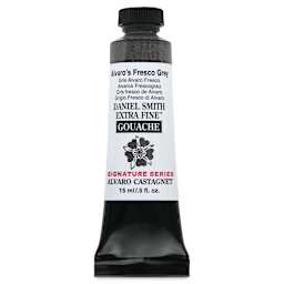 Daniel Smith Extra Fine Gouache - Alvaro's Fresco Grey, 15 ml